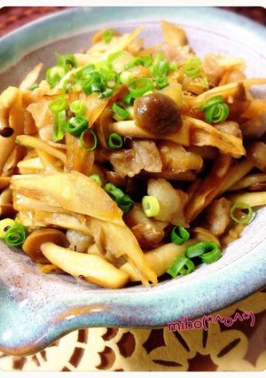 豚肉 ゴボウ しめじの簡単甘辛煮☆-レシピのメイン写真