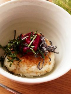焼きおにぎりのお茶漬け-レシピのメイン写真