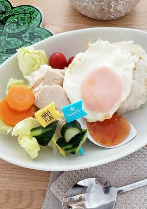 ワンルームご飯★アジアンチキンライス-レシピのメイン写真