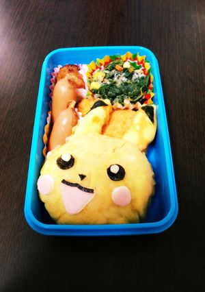 ピカチュウキャラ弁-レシピのメイン写真