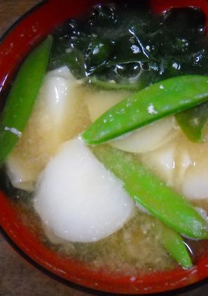 ✿新じゃがの味噌汁✿-レシピのメイン写真