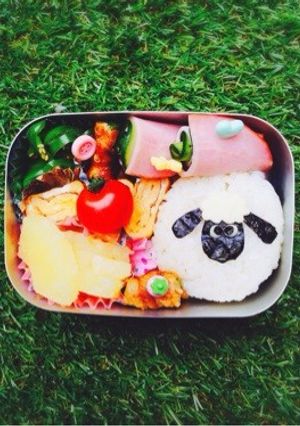 キャラ弁とっても簡単*ひつじのショーン＊-レシピのメイン写真