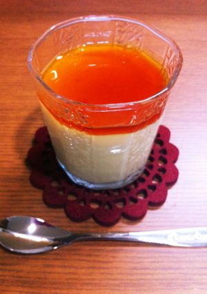 ゼラチンなしの牛乳プリン-レシピのメイン写真