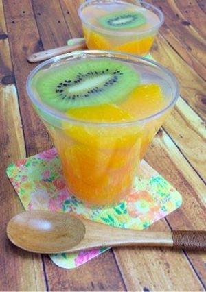 簡単♪フルーツゼリー-レシピのメイン写真