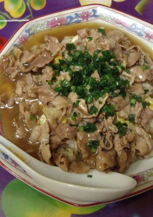 カンタン♪豚あんかけ炒飯-レシピのメイン写真