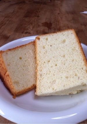 バナナのシフォンケーキ-レシピのメイン写真