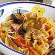 トマトとブルーチーズのスパゲティ
