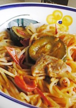 トマトとブルーチーズのスパゲティ-レシピのメイン写真