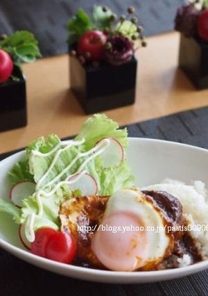 ハワイアン☆ロコモコ☆ハンバーグ丼-レシピのメイン写真