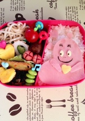 キャラ弁☆バーバパパのお弁当-レシピのメイン写真