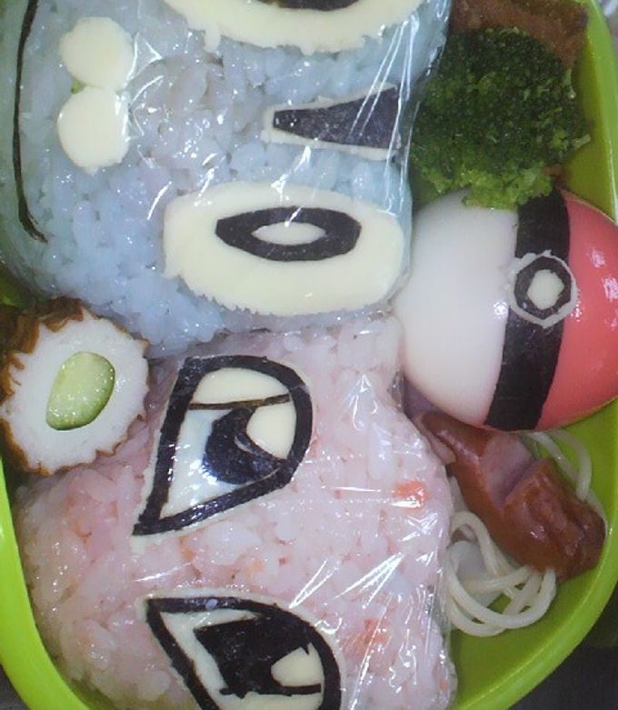 ポケモンおにぎり ケロマツ・ミュウ by カフェ店員ママ 【クックパッド