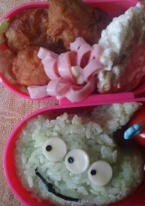 リトルグリーンメンのお弁当-レシピのメイン写真