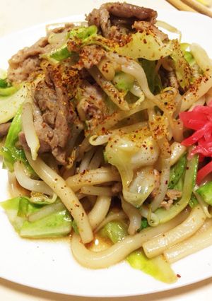 焼きうどん-レシピのメイン写真