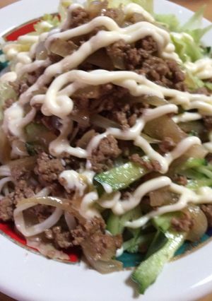 サラダうどん-レシピのメイン写真