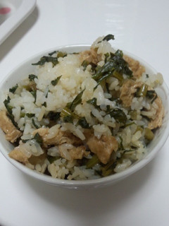 超簡単☆菜飯-レシピのメイン写真