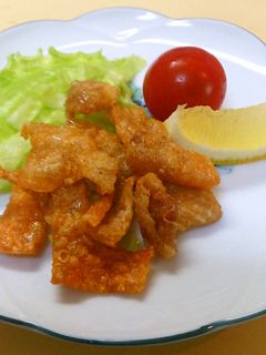 簡単!5分!鶏皮のおつまみ-レシピのメイン写真