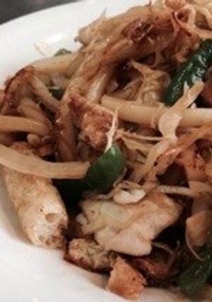 焼きうどん(余った食材で)-レシピのメイン写真