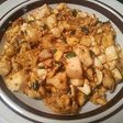 調味料不要♪にらと卵の麻婆豆腐