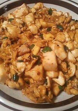 調味料不要♪にらと卵の麻婆豆腐-レシピのメイン写真