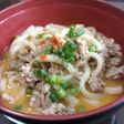 冷凍うどんで簡単☆白☆担々うどん