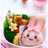 マザーガーデン♡うさももちゃん＊キャラ弁
