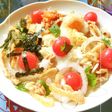 凍トマ*オニスラ♡キムチカレー冷麺