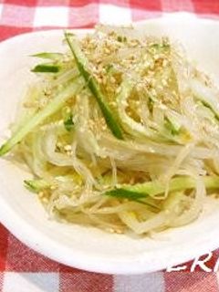 もやしと春雨の中華サラダ~♪♪-レシピのメイン写真