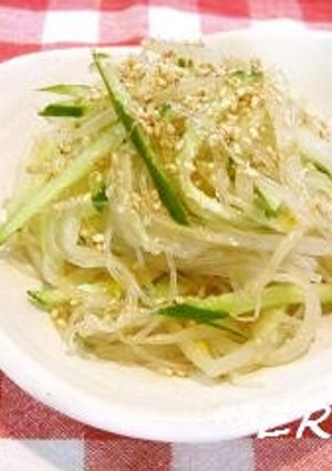 もやしと春雨の中華サラダ～♪♪-レシピのメイン写真