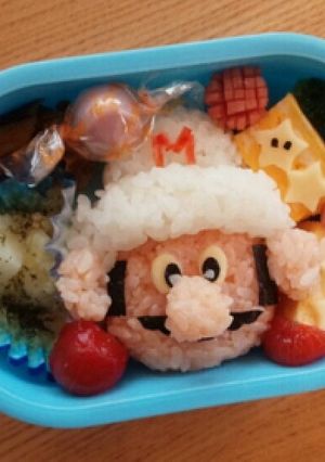 簡単♡キャラ弁♡ファイアマリオ♡-レシピのメイン写真
