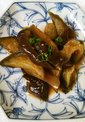 茹でナスのからし醤油和え-レシピのメイン写真