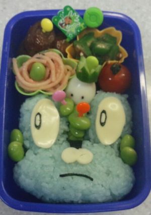 ケロマツのキャラ弁♪-レシピのメイン写真
