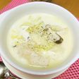 春キャベツと鶏ささ身のミルク煮♡