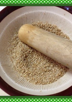 レンジで炒りごま-レシピのメイン写真