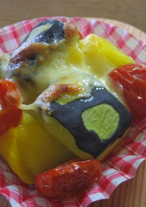 とまと＆かぼちゃグラタン☆お弁当（51）-レシピのメイン写真
