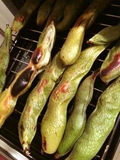 焼きそら豆 さやのまま、焼くだけ!-レシピのメイン写真