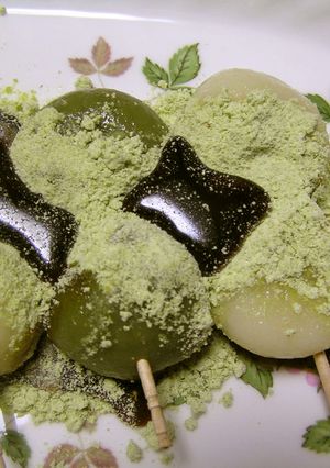 ふわっと☆豆腐だんごの黒蜜きなこ-レシピのメイン写真