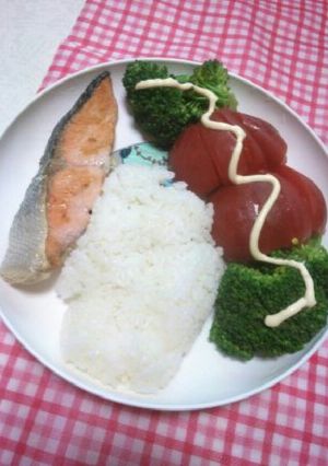 鮭ランチプレート-レシピのメイン写真