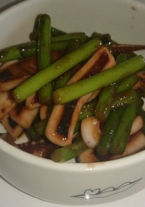 簡単☆いかとニンニクの芽のバター醤油炒め-レシピのメイン写真