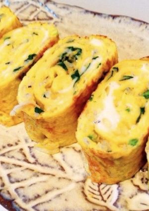 しらすとほうれん草の卵焼き-レシピのメイン写真