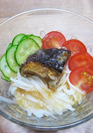 そうめんサラダ-レシピのメイン写真
