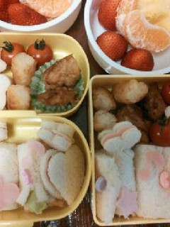 簡単☆子供のお弁当 サンドイッチ☆-レシピのメイン写真