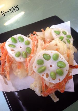 新玉ねぎ&にんじん甘〜いサクサクかき揚げ-レシピのメイン写真