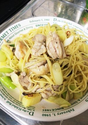 鶏モモペペロンチーノ´ω`)ﾉ-レシピのメイン写真
