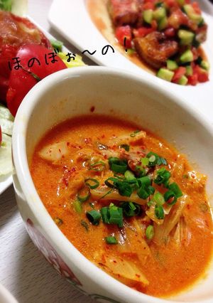 塩麹豚のキムチまろやか煮-レシピのメイン写真