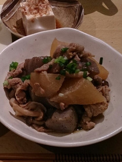 豚肉でこってり♪大根☆蒟蒻-レシピのメイン写真