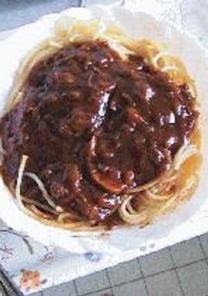 ハヤシスパゲッティ-レシピのメイン写真