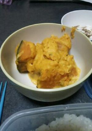 かぼちゃの豆乳煮-レシピのメイン写真