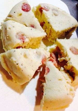 レンジで4分！お惣菜パン-レシピのメイン写真