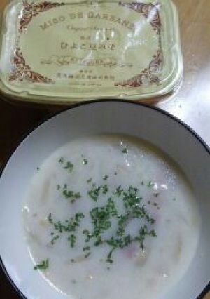 ひよこ豆みそと豆乳のスープ☆-レシピのメイン写真