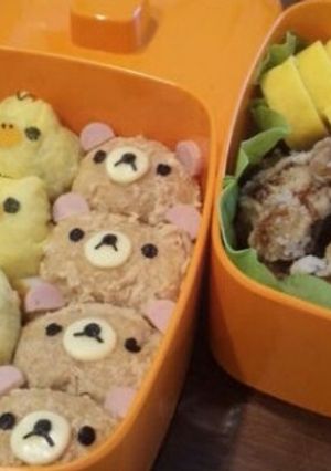 リラックマ キャラ弁-レシピのメイン写真